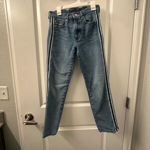 Banana Republic Slim Ankle Jean with Side Stripe